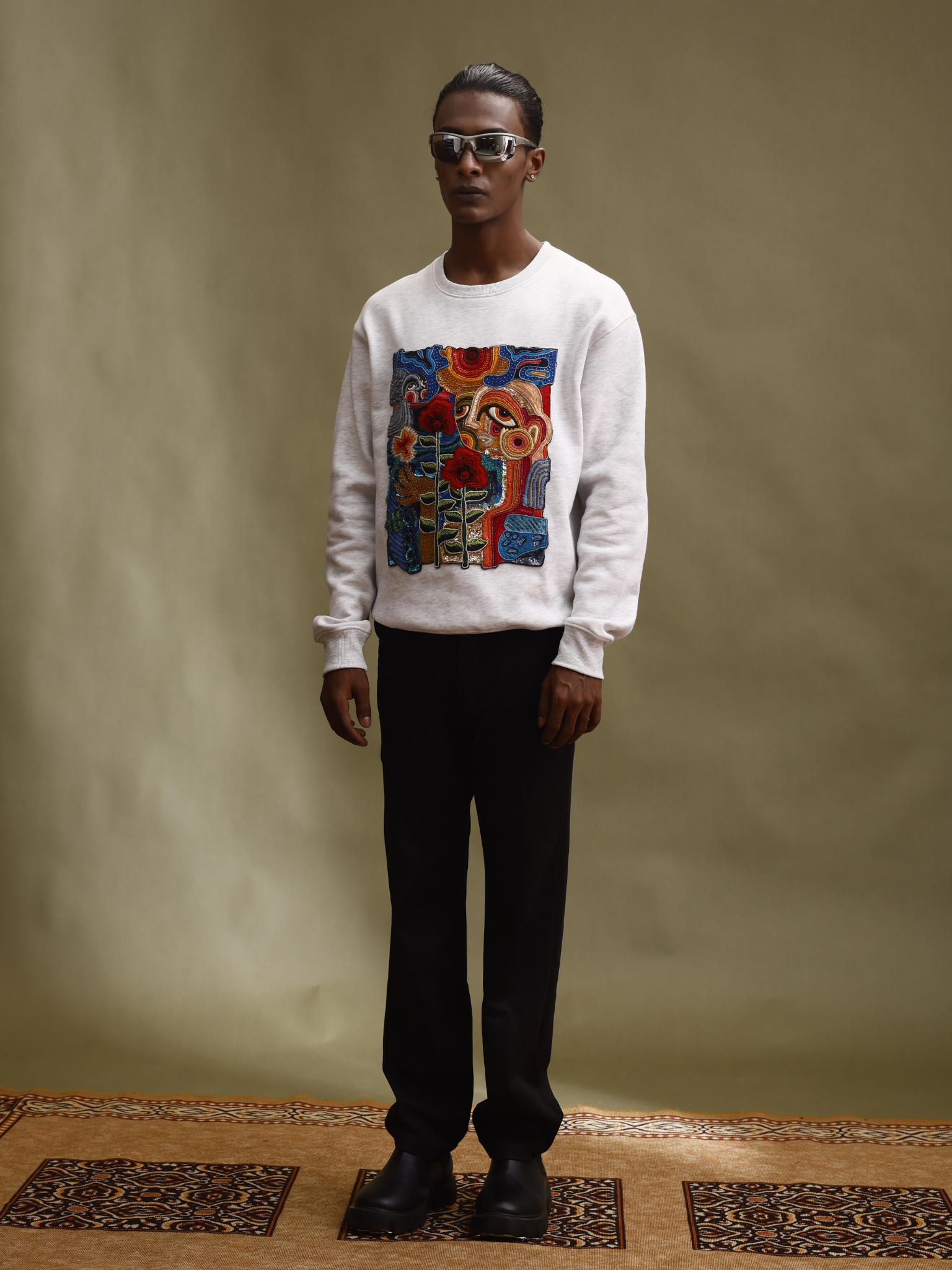 Untitled design - 2026-02-18T110116.242 BIG PATCHED SWEATSHIRT - Image 1