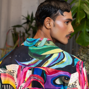 EMBROIDERED COLLAR SHIRT - Image 3