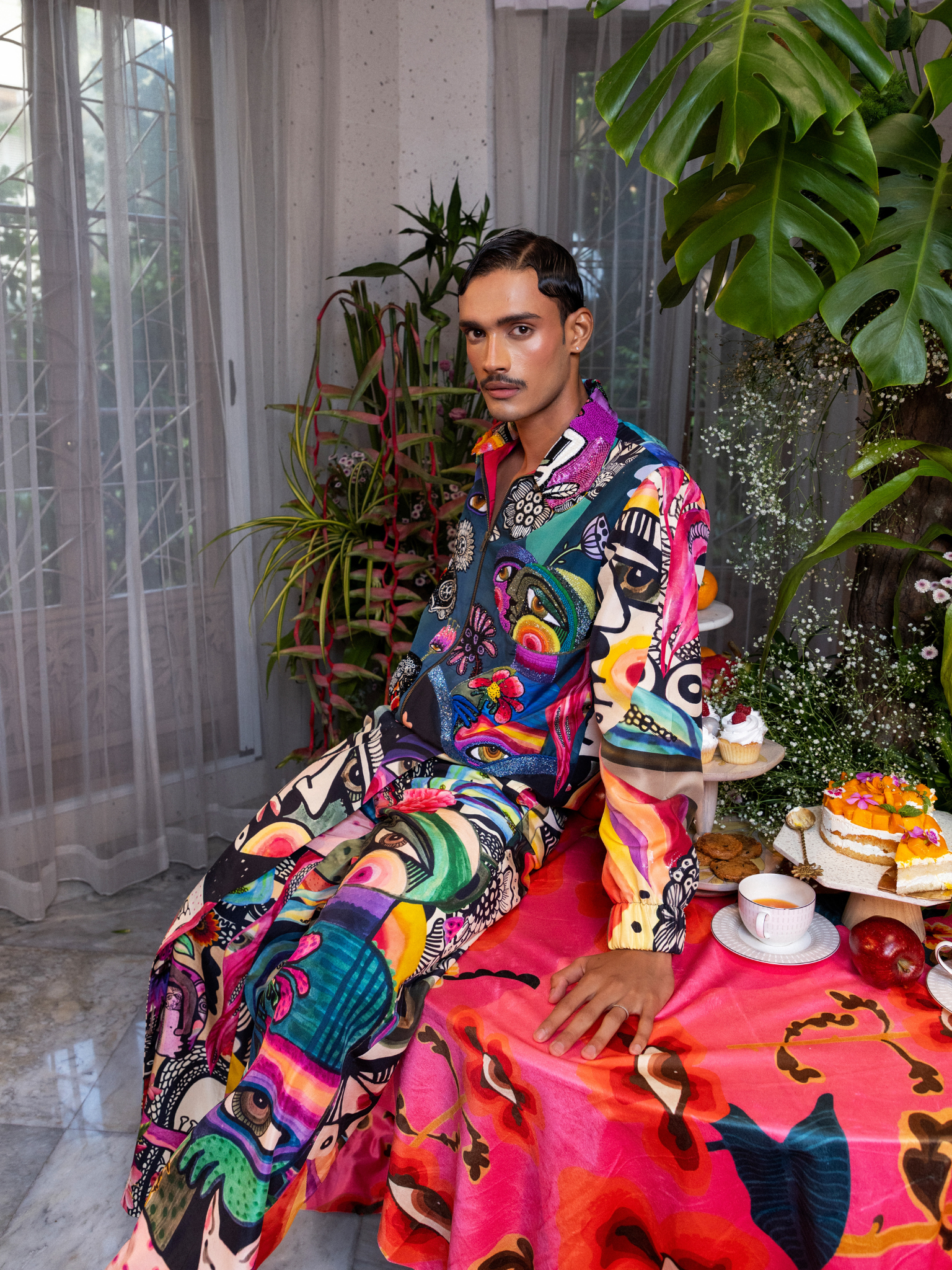 Untitled design - 2026-02-21T122709.256 SEMI EMBROIDERED BOMBER - Image 1