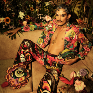 3D FULLY EMBROIDERY CROPPED JACKET / ART WORK- SOL - Image 3